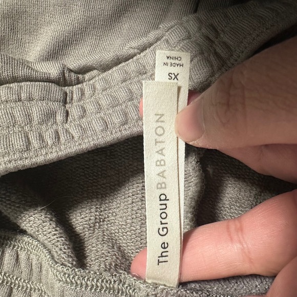 The Group Babaton Wide Leg Sweatpants Gray XS Lounge Casual - Picture 4 of 8